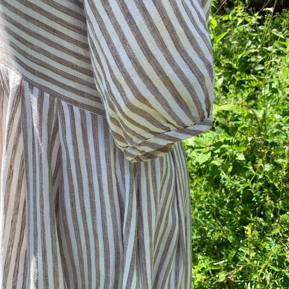 MODASPIA French Stripe Linen Dress - Picture 8 of 14